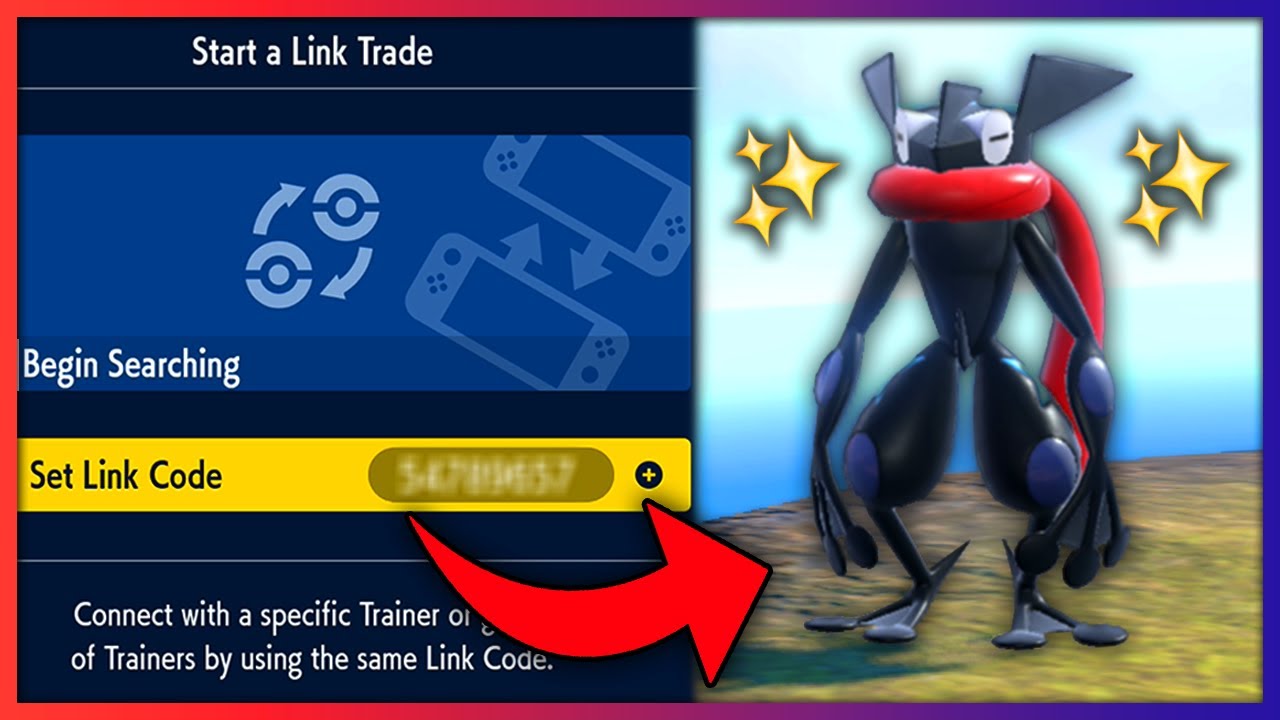 THIS Link Code Gives ALL SHINY STARTERS in Scarlet & Violet! 