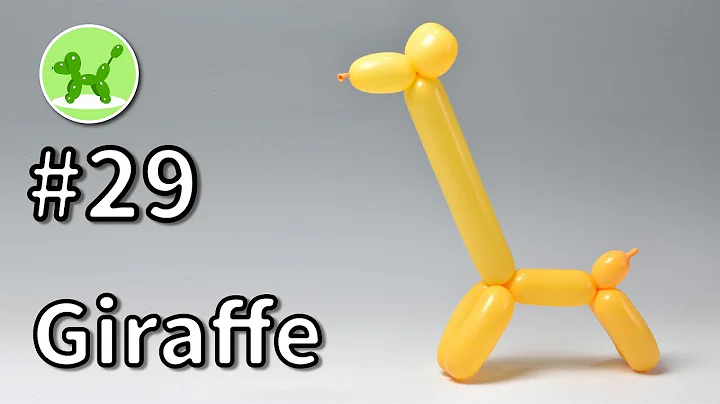 Giraffe - Balloon Animals for Beginners #29