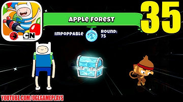 BLOONS ADVENTURE TIME TD - APPLE FOREST - IMPOPPABLE MODE - Gameplay 35