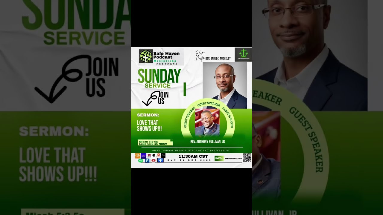 Safe Haven Podcast For Sunday 12/21/2025