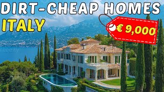 Unbelievable! 7 Houses in Italy from €9k to €17k🏡💶 Stunning, Affordable & Real! 😱🔥