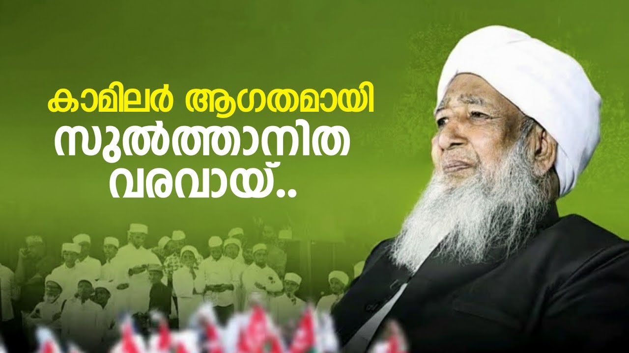 കേരള യാത്ര ഗാനം | കാമിലർ ആഗതമായി സുൽത്താനിത വരവായ് | AP USTHAD SONG | HAFIZ MUBASHIR PERINTHATTIRI 