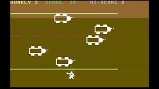 C64 Game: Hunkly (19??, Kid Acid) @DanCave79