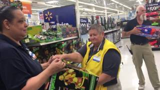 Impromptu Mannequin Challenge in the Walmart Toy Department