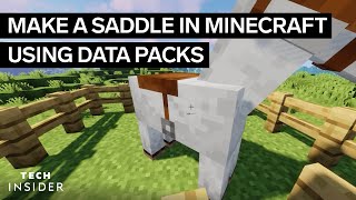 How To Make A Saddle In Minecraft (Using Data Packs) | Tech Insider by Insider Tech 28,190 views 1 year ago 2 minutes, 16 seconds