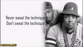 Eric B. & Rakim - Don't Sweat the Technique (Lyrics)