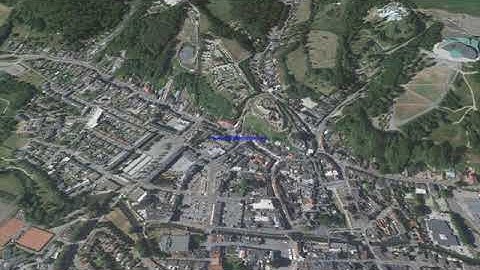 Valkenburg 3D animatie met QGIS 3.0