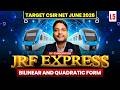 Bilinear And Quadratic Form | JRF EXPRESS | Target CSIR NET June 2026 | Lec-05 | IFAS