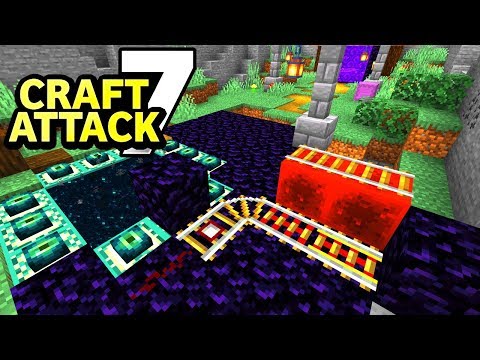 Endportal zerstören! Drachen Eier duplizieren Teil 1! - Minecraft Craft Attack 7 #86