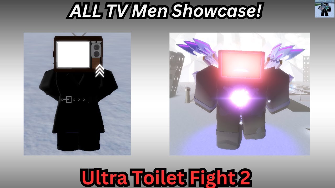 All TV Man Characters Showcase on Ultra Toilet Fight 2