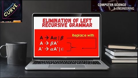 Compiler Design Lecture 15(Part-1)- Elimination of Left Recursion| By-Shivangi Bhadouria
