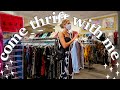 COME THRIFT WITH ME FOR FALL EXTRAVAGANZA | 3 thrift stores in 1 day + try on thrift haul