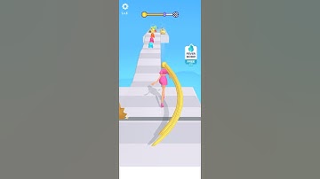 Hair Challenge Lv 5 Gameplay Walkthrough iOS, Android #Shorts