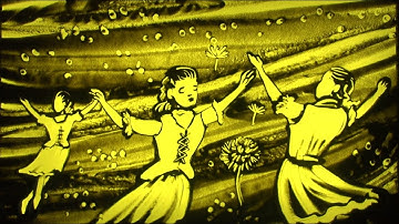 Tranh cát demo 3 Bồ Công Anh