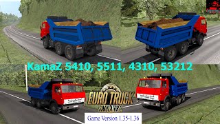 KamaZ 5410, 5511, 4310, 53212 | ETS2 v1.31 to 1.37 | Setup Link | Review | Free
