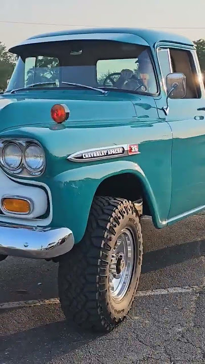 1959 Chevrolet Apache 36 Classic Pickup Truck Drive By Engine Sound Waterford Michigan