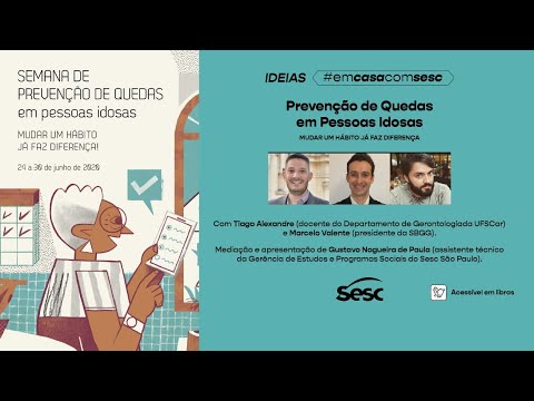 IDEIAS - Prevenção de quedas – Mudar um hábito já faz diferença