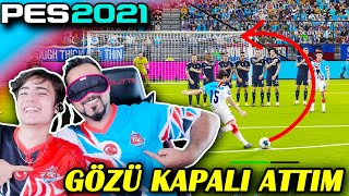 FURKAN YAMAN ŞOK OLDU! GÖZÜ KAPALI FRİKİK GOLÜ ATTIM! | PES 2021 TANTUNİSPOR VS JUVENTUS