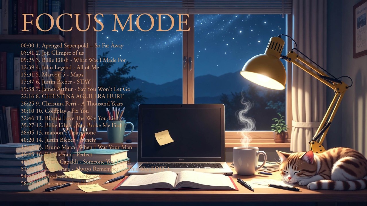 3:00 AM Study Session 📚 Focus Music for Exams & Coding - Lofi Hip Hop