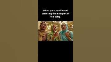 Thumbnail of When you a muslim and can’t sing the main part of the song 😼