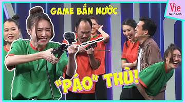 Hỗn loạn loạt game BẮN NƯỚC: Nọc Nọc chơi chiêu với hoa hậu, ông chú được dịp BÁO THÙ