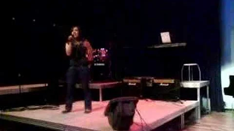 Me Performing "Because Of You" (Kelly Clarkson)