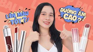 Son dưỡng có màu nào ĐÁNG MUA NHẤT?!? 🔥 Dior, Romand, 3CE