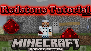 MCPE Redstone Tutorial -Combination Lock Door- 0.15.0 Minecraft PE  (pocket edition )