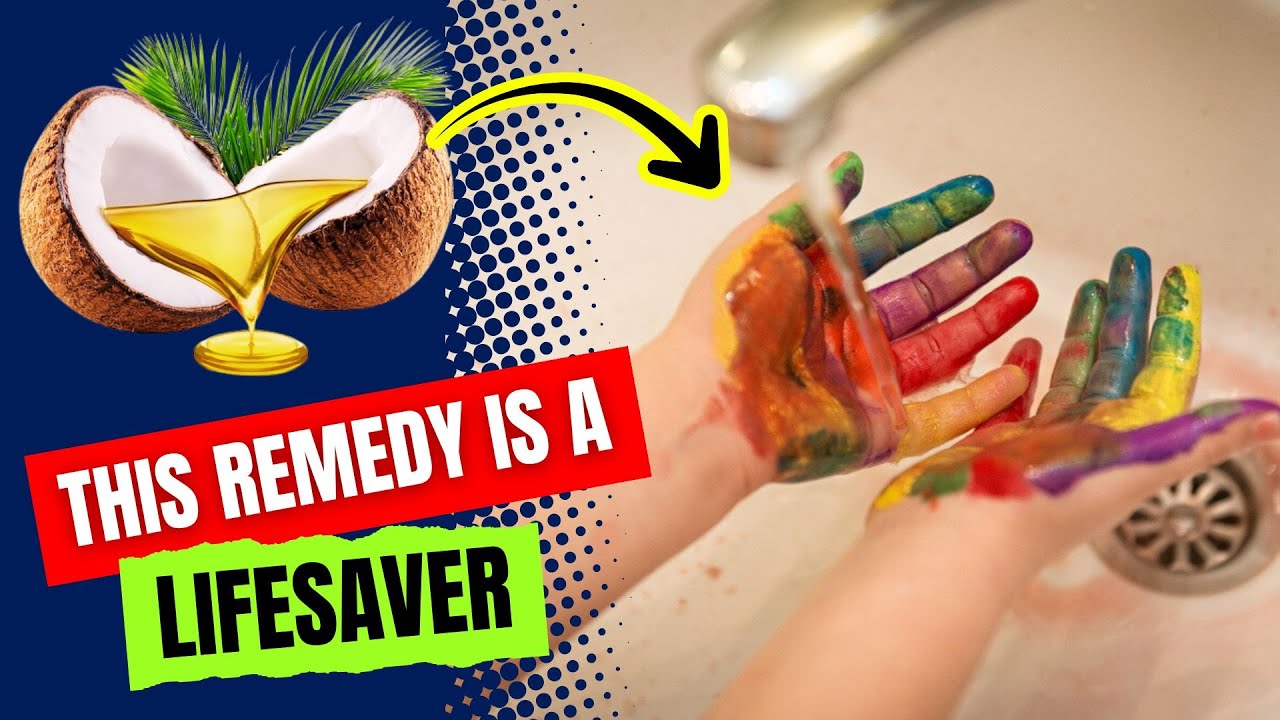 How to Remove Paint from Hands Quickly 🎨🖐️ Best Cleaning Tricks ...