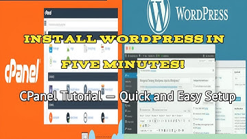 Install WordPress On Cpanel In Five Minutes #blogging #wordpresstutorial