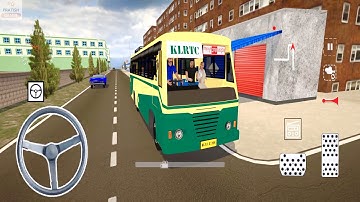 KSRTC Bus Accident in Bharat Bus Simulator 3D Game Android Gameplay | Indian Bus Games for Android