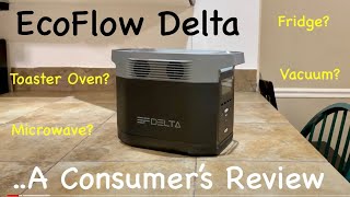 Ecoflow Delta Review - Testing common household appliances