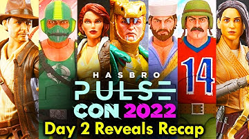 Hasbro Pulse Con 2022 Day 2 Re-Cap Reaction GI Joe, Indiana Jones, Star Wars - Mega Jay Retro