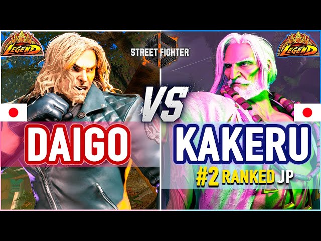 SF6 🔥 Daigo (Ken) vs Kakeru (#2 Ranked JP) & Youshikibi (Cammy) 🔥 SF6 High Level Gameplay class=