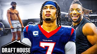 How CJ Stroud, Will Anderson & Bijan Robinson's Became TOP 10 PICKS! DRAFT HOUSE FULL SZN