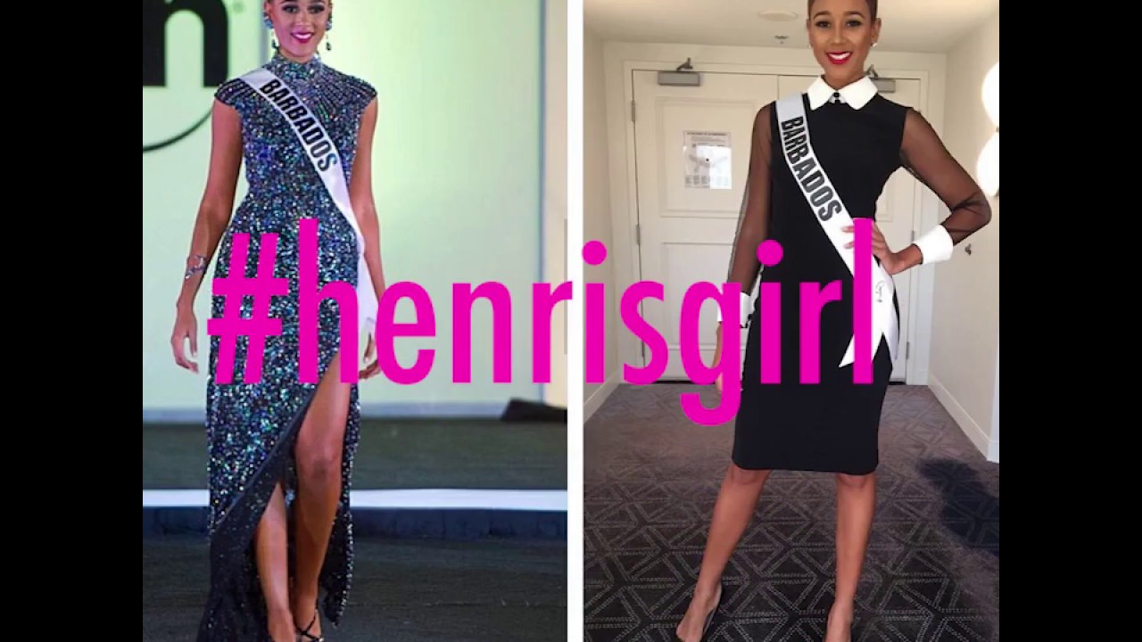 Henri's Pageant styles Miss Barbados for Miss Universe 2017