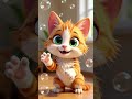Bubble Obsessed:  Pumpkin The Cutest Cat!