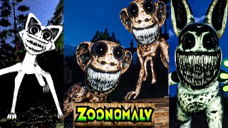 TRAPPED IN A ZOO With TERRIFYING ANIMAL MONSTERS | Zoonomaly FULL GAME