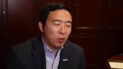 Andrew Yang: Trump is not cause of our problems
