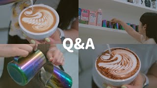 CAFE VLOG 👩🏻 Get to know me BARISTA JOY and my cafe JOY COFFEE BAR | Q&A by BARISTAJOY바리스타조이 11,328 views 8 months ago 14 minutes, 25 seconds