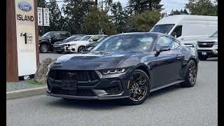 2024 Ford Mustang GT Performance Coupe + 480 HP, Rear raised Performance Wing  Review | Island Ford