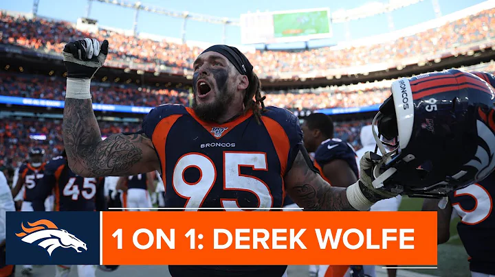 Derek Wolfe howls with pride during two-sack performance against Titans