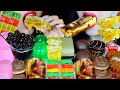 ASMR HONEYCOMB, BOBA ICE CREAM, JELLY CANDY, CHOCOLATE MARSHMALLOW, JELLY BALLS, PUDDING, YAKGWA 먹방