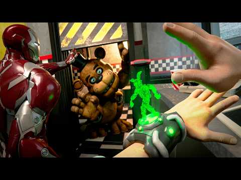 All Powers in the FNAF Pizzeria in VR (The road so far)