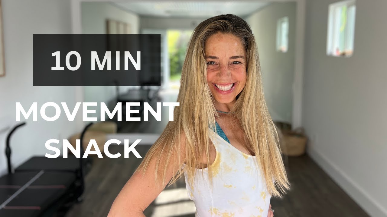 10 MIN MOVEMENT SNACK | Boost energy, Core Strength, and Focus | The Shed Movement
