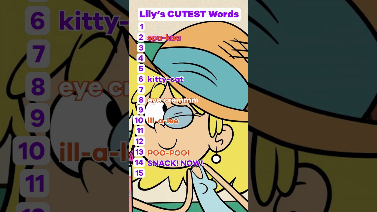 Baby Lily S Words Ranked By CUTENESS Nicktoons