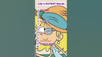 Baby Lily’s Words Ranked By CUTENESS! | Nicktoons
