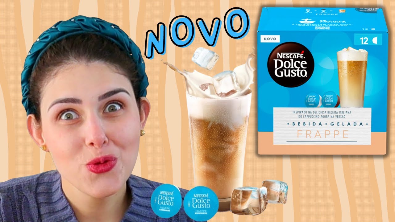 CÁPSULA FRAPPE BEBIDA GELADA DA DOLCE GUSTO YouTube