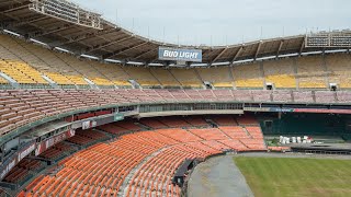 Exploring The Abandoned RFK Stadium