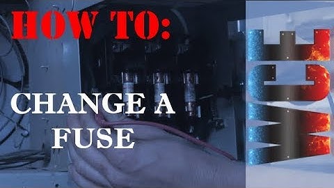 How to Change a Fuse - Replace Disconnect Fuse